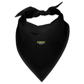 Wissenschaft Mikrobiologie Mikrobiologe - Bandana Dreieckstuch - Schwarz - Vorne
