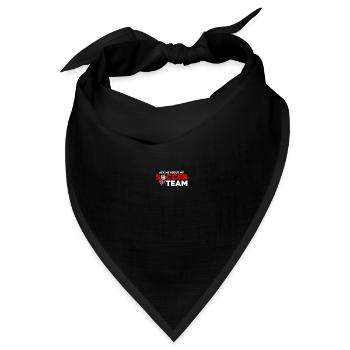 Coaching Fußball Vater Trainer Fußballtrainer - Bandana Dreieckstuch - Schwarz - Vorne