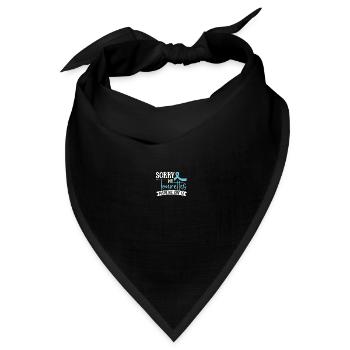 Bewusstsein für das Tourette-Syndrom - Bandana Dreieckstuch - Schwarz - Vorne