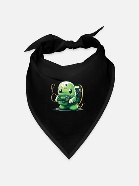 Geist - Bandana Dreieckstuch - Schwarz