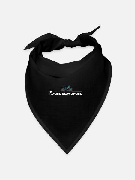 Ebike E-Bike Pedelec Geschenk Fahrrad eMTB - Bandana Dreieckstuch - Schwarz