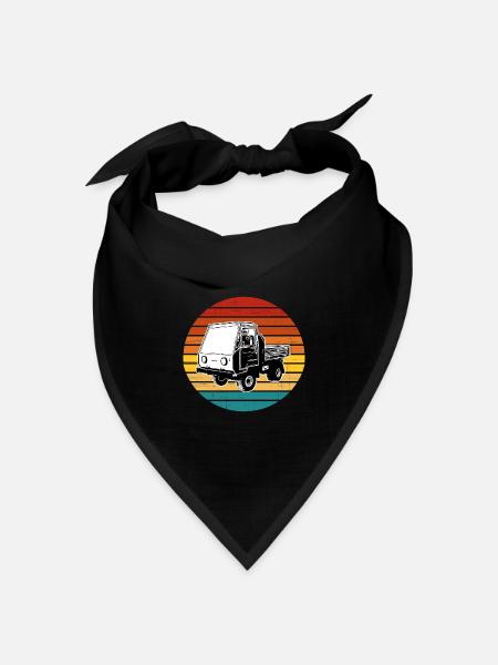 Multicar M25 Multicar Neu Multricar Lastkraftwagen - Bandana Dreieckstuch - Schwarz