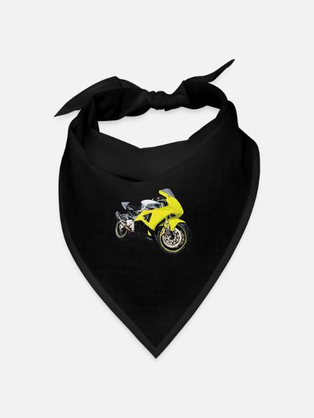 Track Day Bike - Bandana Dreieckstuch - Schwarz