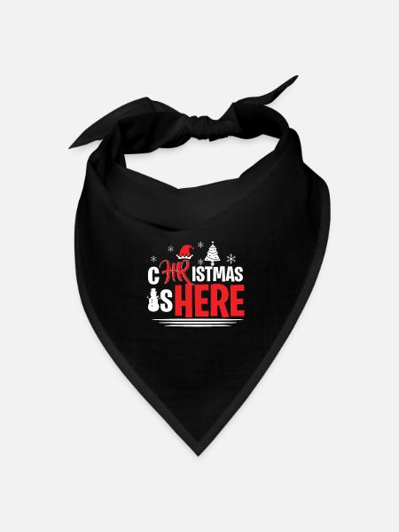 Human Resources Weihnachtsfeier Abteilungsfeier - Bandana Dreieckstuch - Schwarz