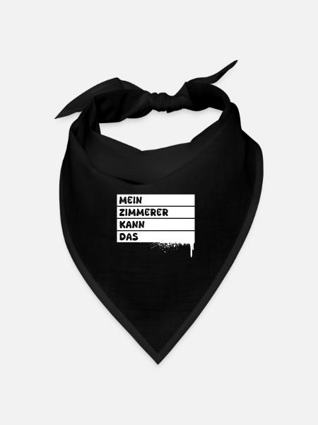 Zimmerer - Bandana Dreieckstuch - Schwarz