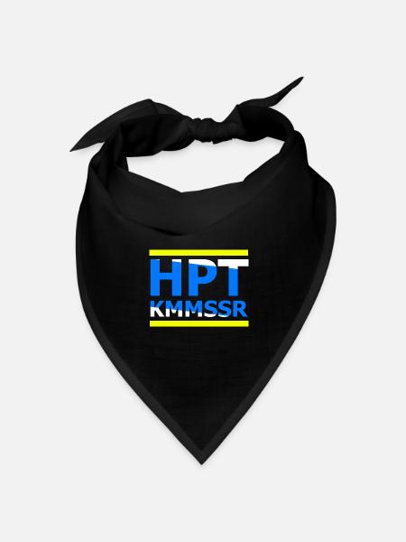 Hauptkommissar - Bandana Dreieckstuch - Schwarz