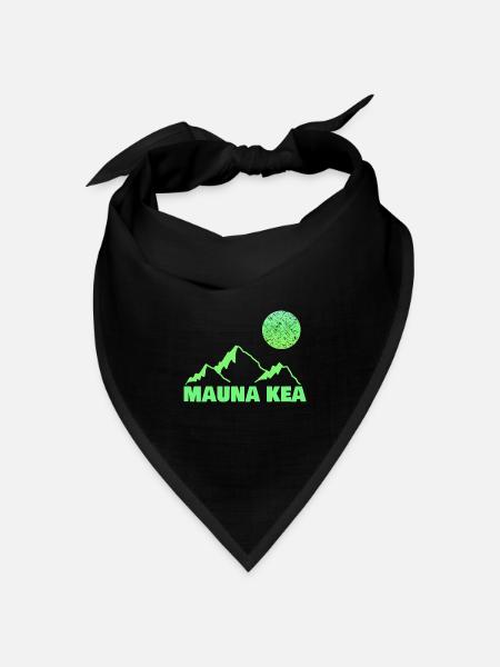 kea als Klettern - Bandana Dreieckstuch - Schwarz