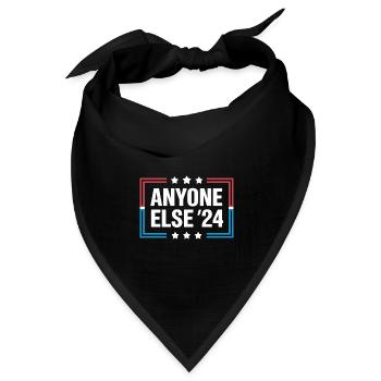 Anyone Else Election 2024 - Bandana Dreieckstuch - Schwarz - Vorne