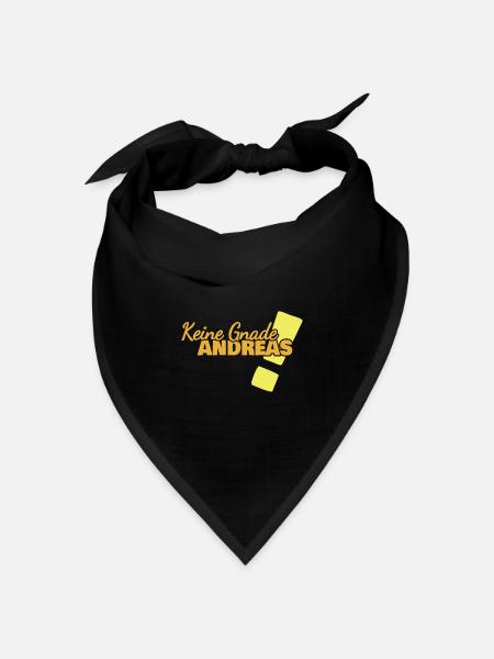 Lustig Andreas - Bandana Dreieckstuch - Schwarz