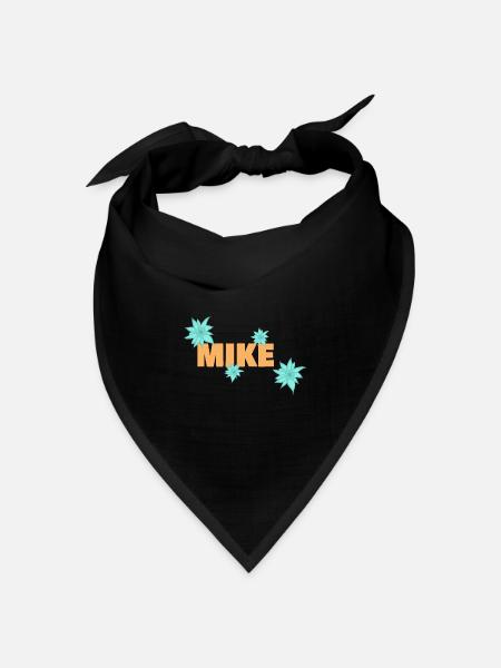 Mike - Bandana Dreieckstuch - Schwarz
