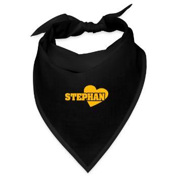 Gold Stephan - Bandana Dreieckstuch - Schwarz - Vorne