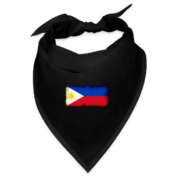Philippinen Philippinen - Bandana Dreieckstuch - Schwarz - Vorne