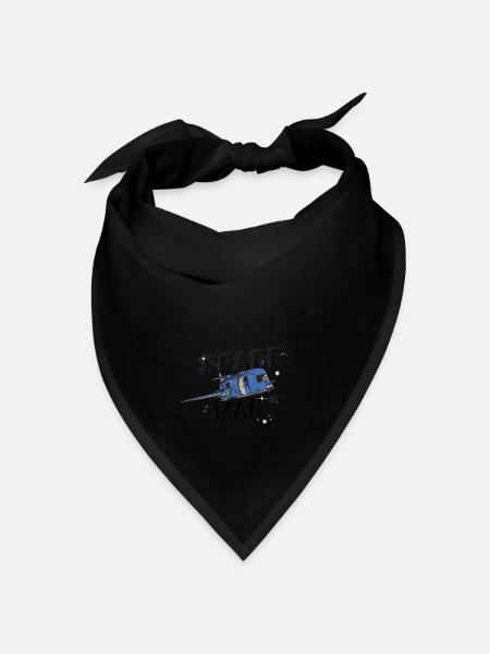 SPACE MAN IM VAN - Bandana Dreieckstuch - Schwarz