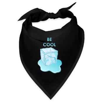 Be Cool IceCube - Bandana Dreieckstuch - Schwarz - Vorne