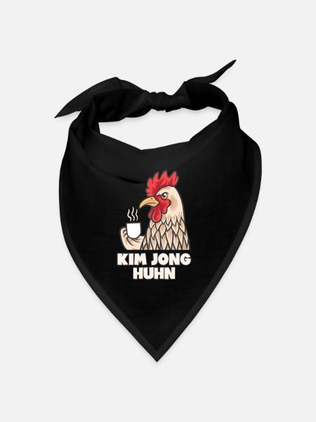 Büro Spruch Arbeit Chef Geschenk - Bandana Dreieckstuch - Schwarz