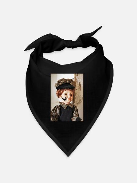 Dolly - Bandana Dreieckstuch - Schwarz