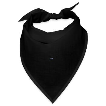 St. Anton Tirol Urlaubs Design - Bandana Dreieckstuch - Schwarz - Vorne