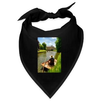 Martin Bond Style 2 Geschenk - Bandana Dreieckstuch - Schwarz - Vorne