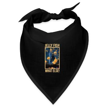 Jelly Whisperer - Bandana Dreieckstuch - Schwarz - Vorne