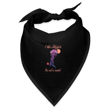 Jelly Whisperer - Bandana Dreieckstuch - Schwarz - Vorne