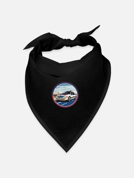 Polizei - Bandana Dreieckstuch - Schwarz