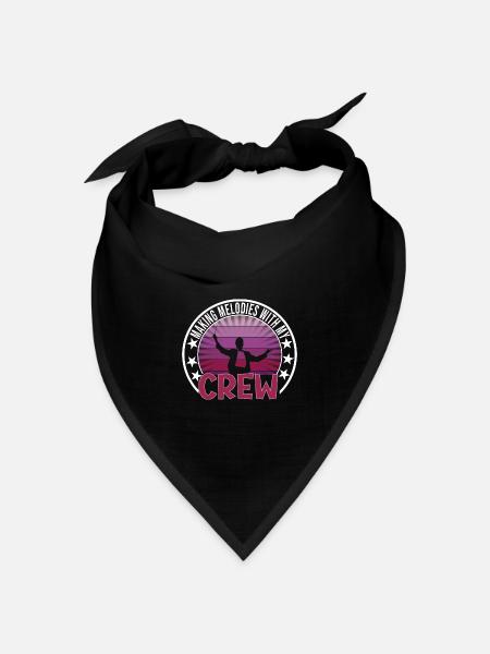 Festival - Bandana Dreieckstuch - Schwarz