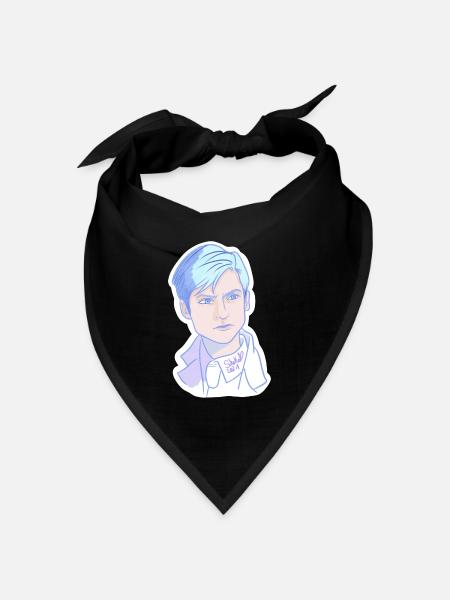 Pastel Man (Anime) - Bandana Dreieckstuch - Schwarz
