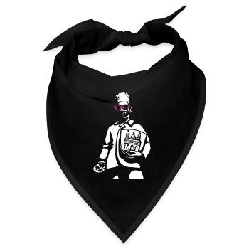 Speyerer Brezelbub - Bandana Dreieckstuch - Schwarz - Vorne