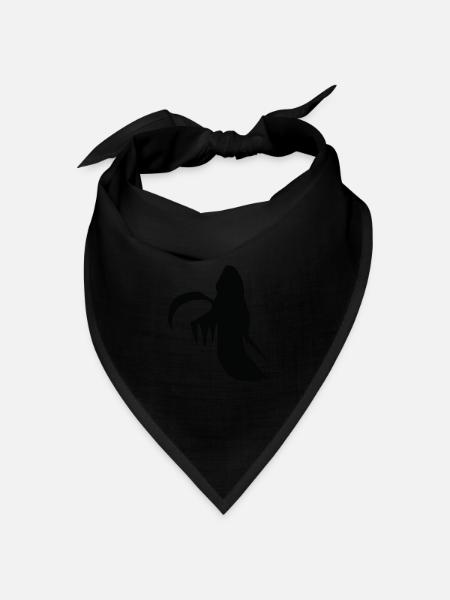 Vodoo Halloween - Bandana Dreieckstuch - Schwarz