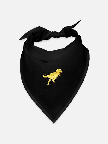 T-Rex - Bandana Dreieckstuch - Schwarz