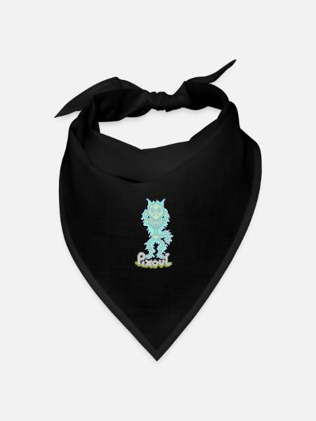 PIXOUL - Bandana Dreieckstuch - Schwarz