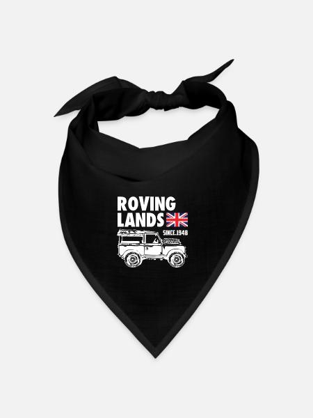 Roving Lands - Bandana Dreieckstuch - Schwarz
