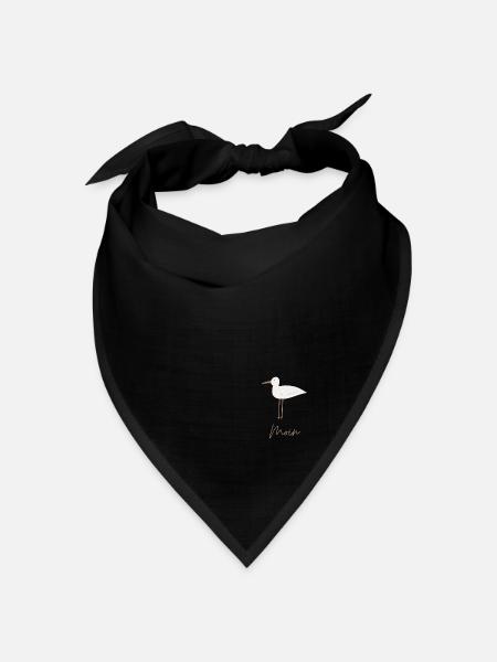 Moin Moin - Bandana Dreieckstuch - Schwarz