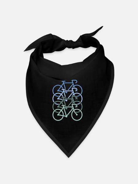 Biking - Bandana Dreieckstuch - Schwarz