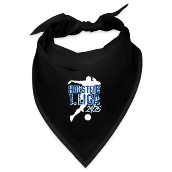 Holstein, meine Stadt! - Bandana Dreieckstuch - Schwarz - Vorne