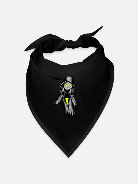 Krass - Bandana Dreieckstuch - Schwarz