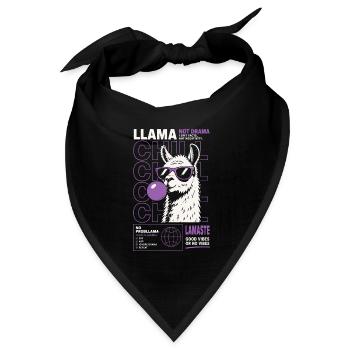 Last Ride Groom To Be Party - Bandana Dreieckstuch - Schwarz - Vorne