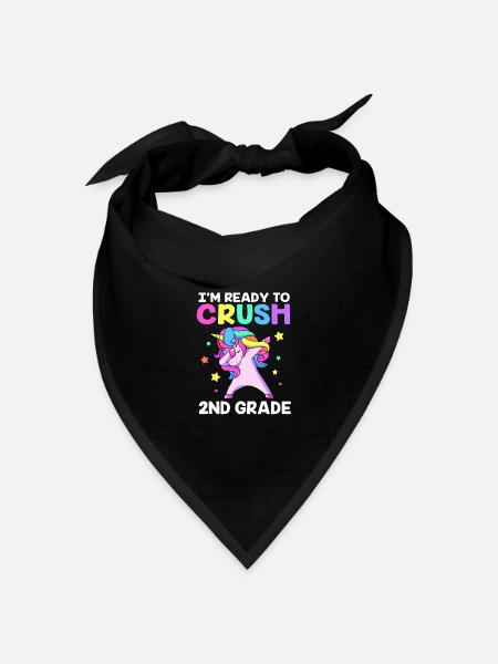 2. Klasse - Bandana Dreieckstuch - Schwarz