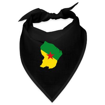GUYANAIS - Bandana Dreieckstuch - Schwarz - Vorne