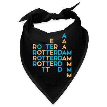 Rotterdam - Niederlande - Holland - Randstad - Bandana - Schwarz - Vorne