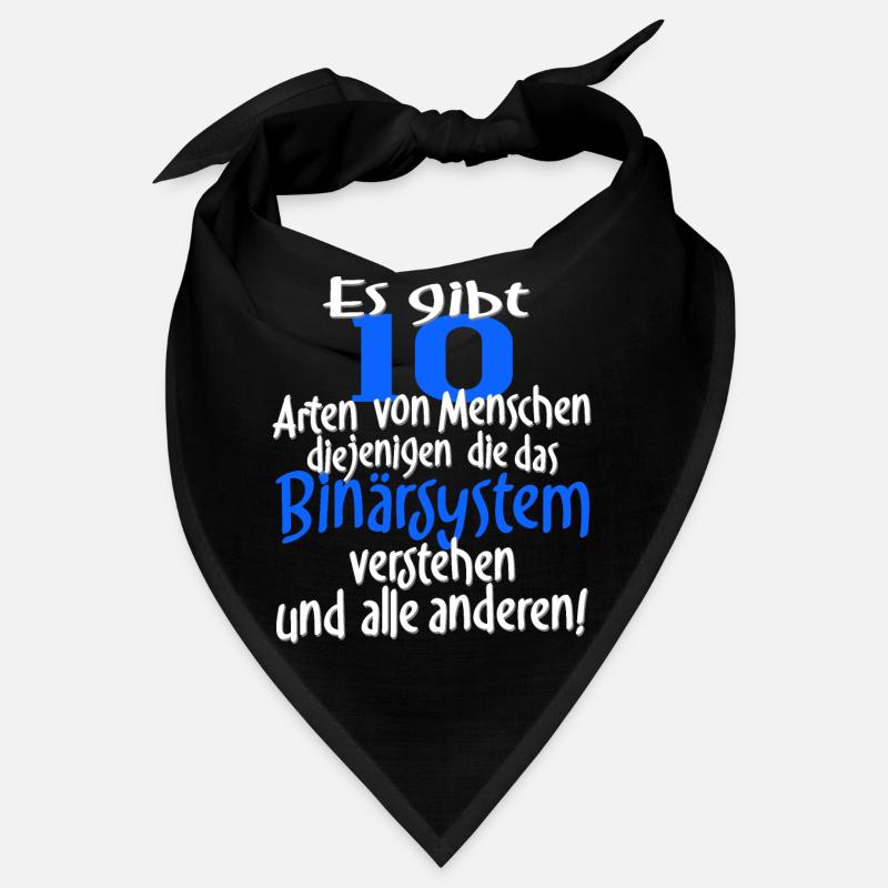 Es gibt 10 Arten von Menschen. Bandana