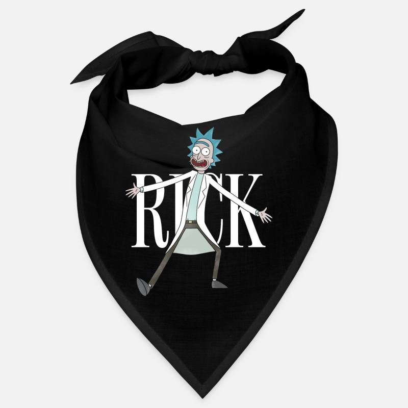 Rick & Morty Rick Sanchez Pose white Bandana