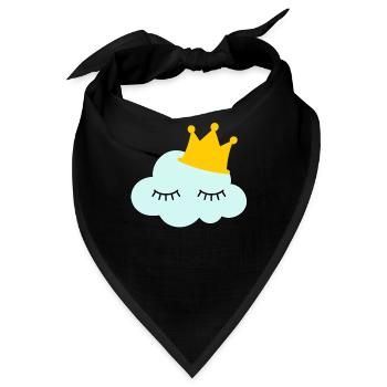 Wolke - Bandana - Schwarz - Vorne
