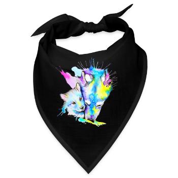 loup - Bandana - Schwarz - Vorne