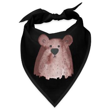 Bär Heiner - Bandana - Schwarz - Vorne
