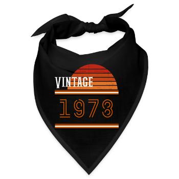 1978 - Bandana - Schwarz - Vorne