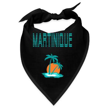 Martinique - Bandana - Schwarz - Vorne