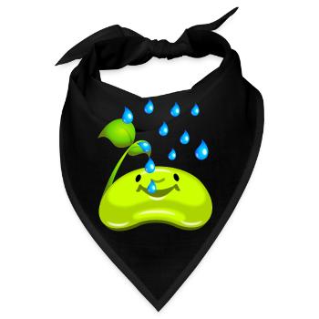 Hobbygärtner kleiner Sämling - Bandana - Schwarz - Vorne