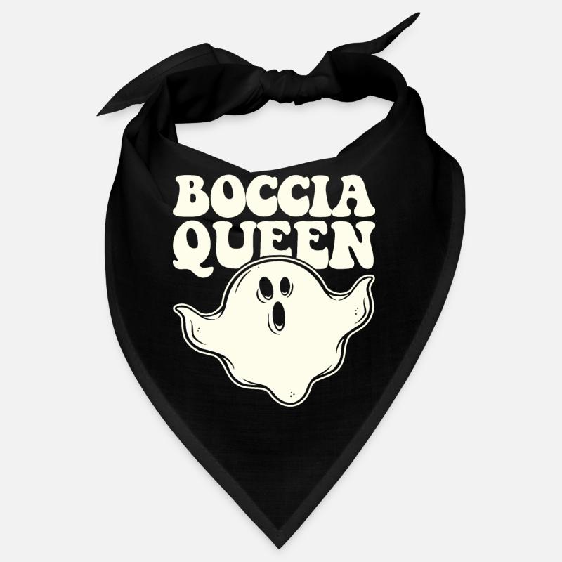 Boccia Queen Boulekugel Halloween Kostüm Geist Bandana