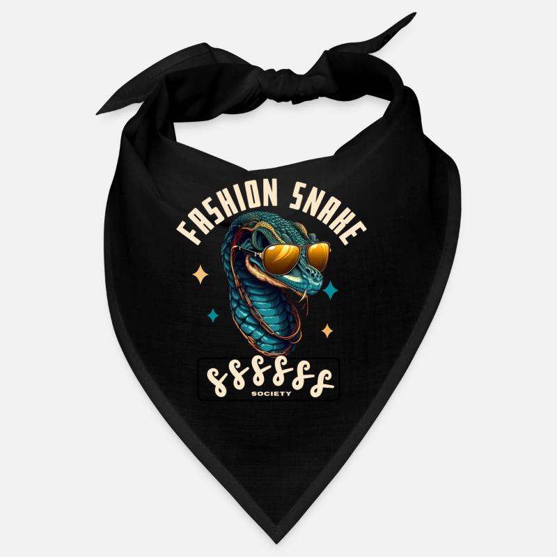 Serpent Glam Couture Bandana